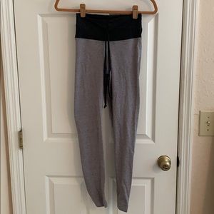 Grey and black scrunch bum joggers. ABS2B fitness